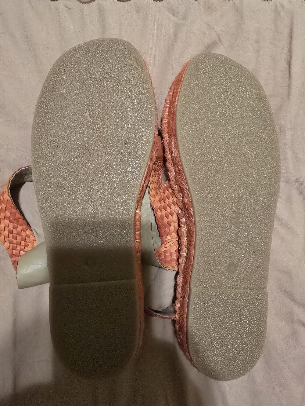 Sam Edelman DAKOTA Ankle Wrap Espadrille Sandal Poppy Orange - Picture 5 of 5